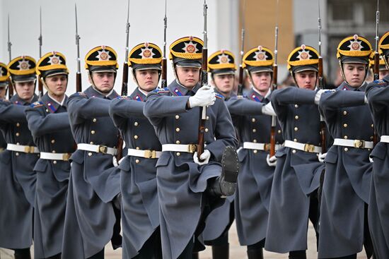 Russia Presidential Regiment Guard Changing Ceremony