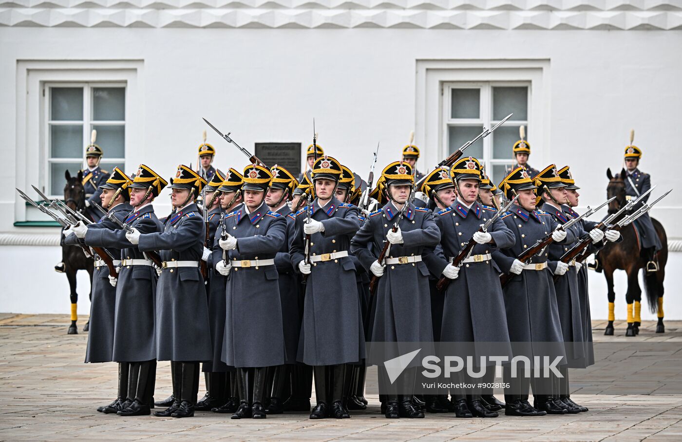 Russia Presidential Regiment Guard Changing Ceremony