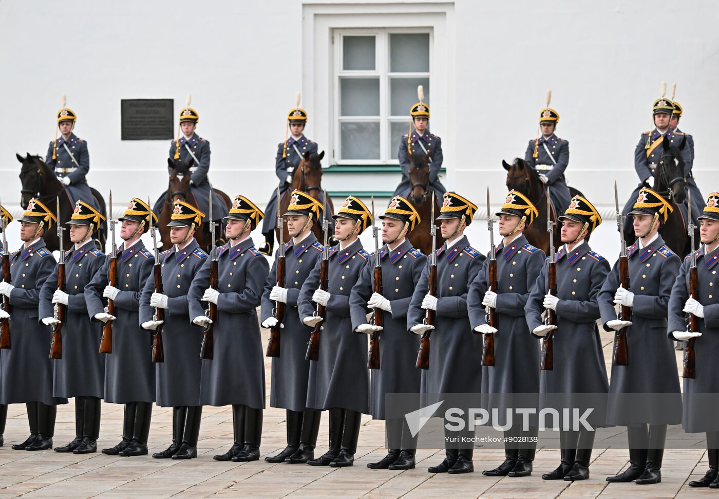 Russia Presidential Regiment Guard Changing Ceremony