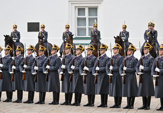 Russia Presidential Regiment Guard Changing Ceremony