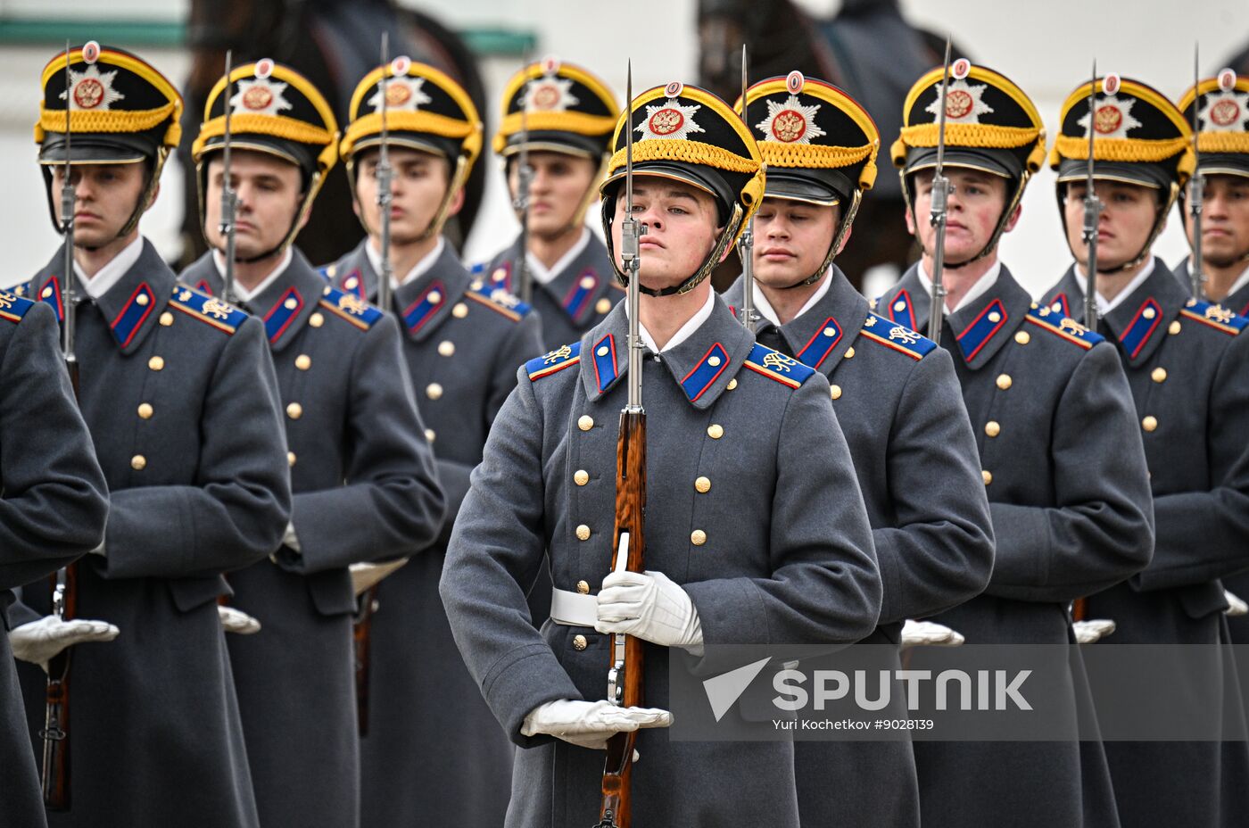 Russia Presidential Regiment Guard Changing Ceremony