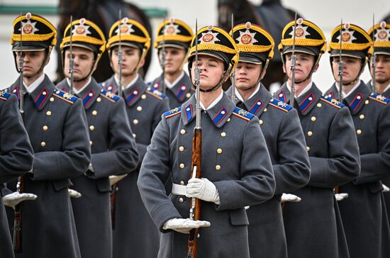 Russia Presidential Regiment Guard Changing Ceremony