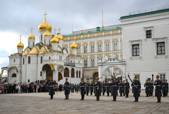 Russia Presidential Regiment Guard Changing Ceremony