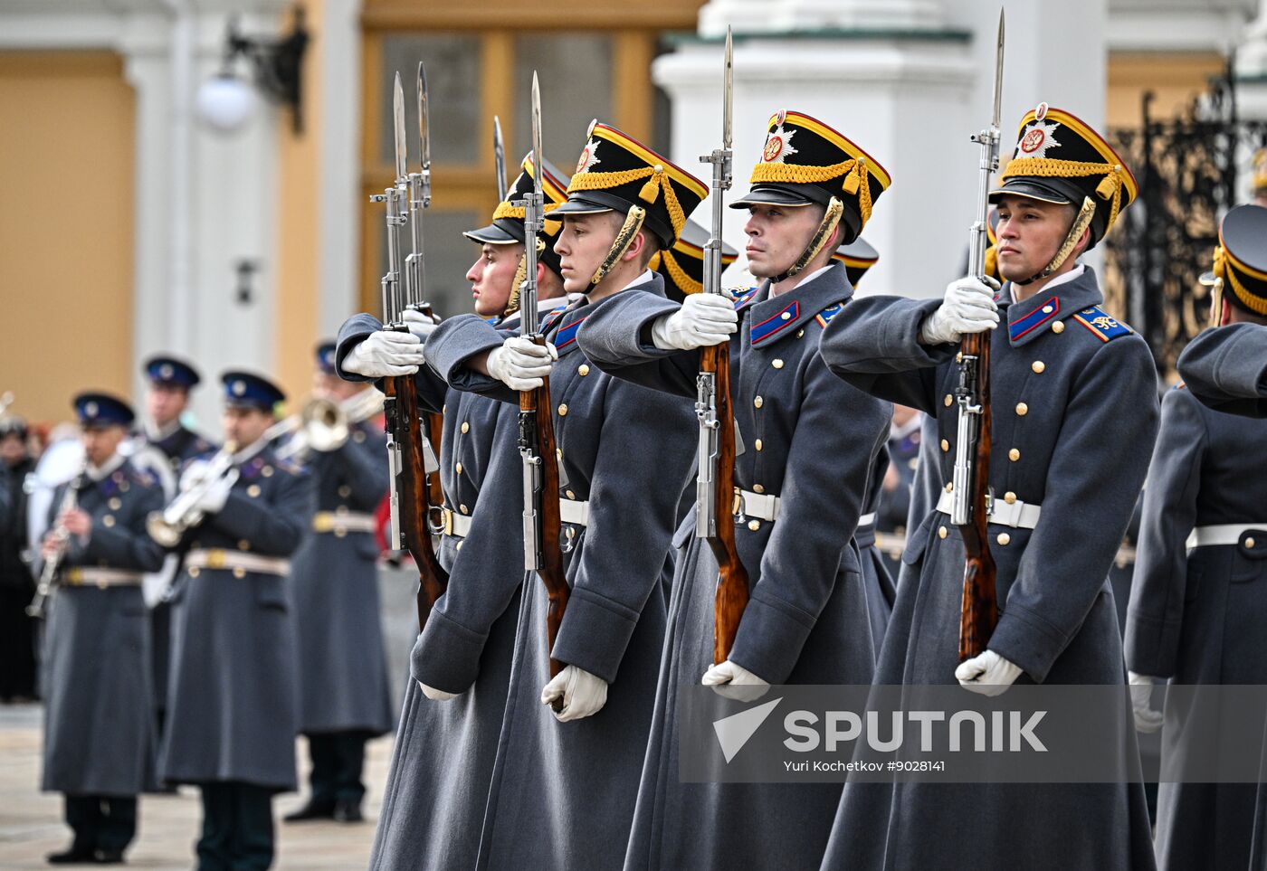 Russia Presidential Regiment Guard Changing Ceremony