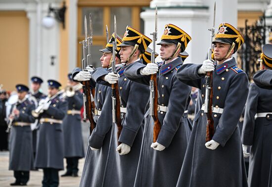 Russia Presidential Regiment Guard Changing Ceremony