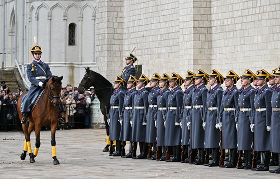 Russia Presidential Regiment Guard Changing Ceremony