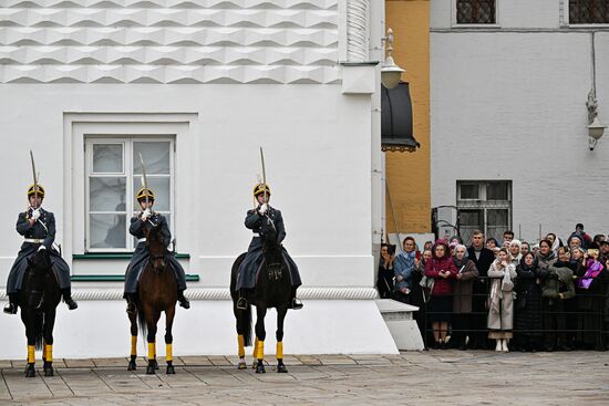Russia Presidential Regiment Guard Changing Ceremony
