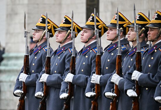 Russia Presidential Regiment Guard Changing Ceremony