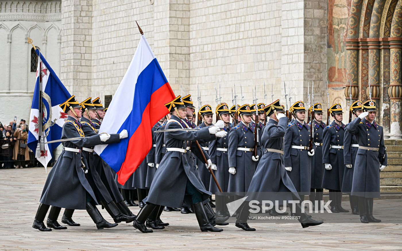 Russia Presidential Regiment Guard Changing Ceremony