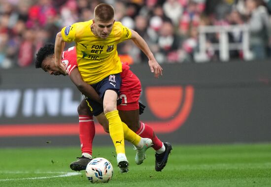 Russia Soccer Premier League Spartak - Rostov