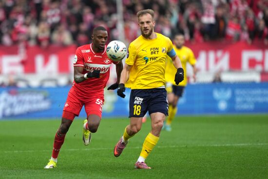 Russia Soccer Premier League Spartak - Rostov