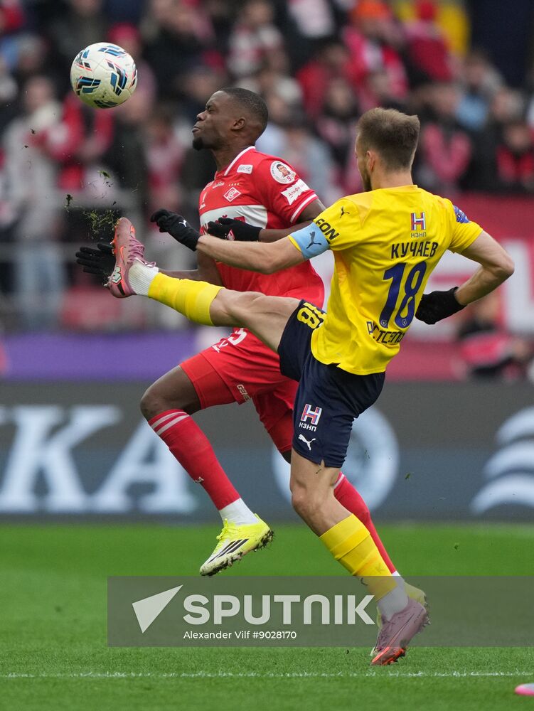 Russia Soccer Premier League Spartak - Rostov