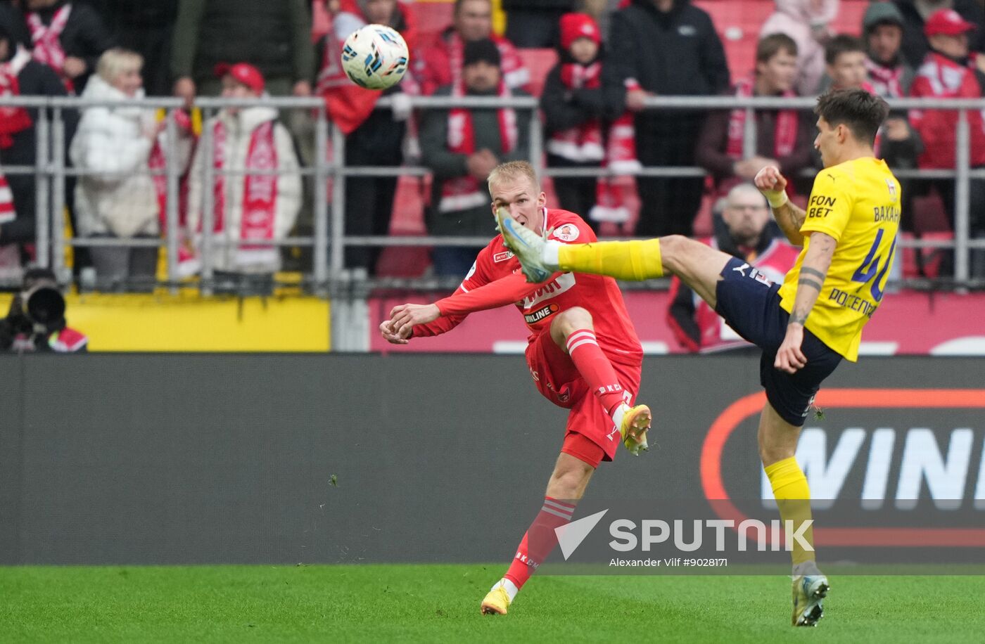Russia Soccer Premier League Spartak - Rostov