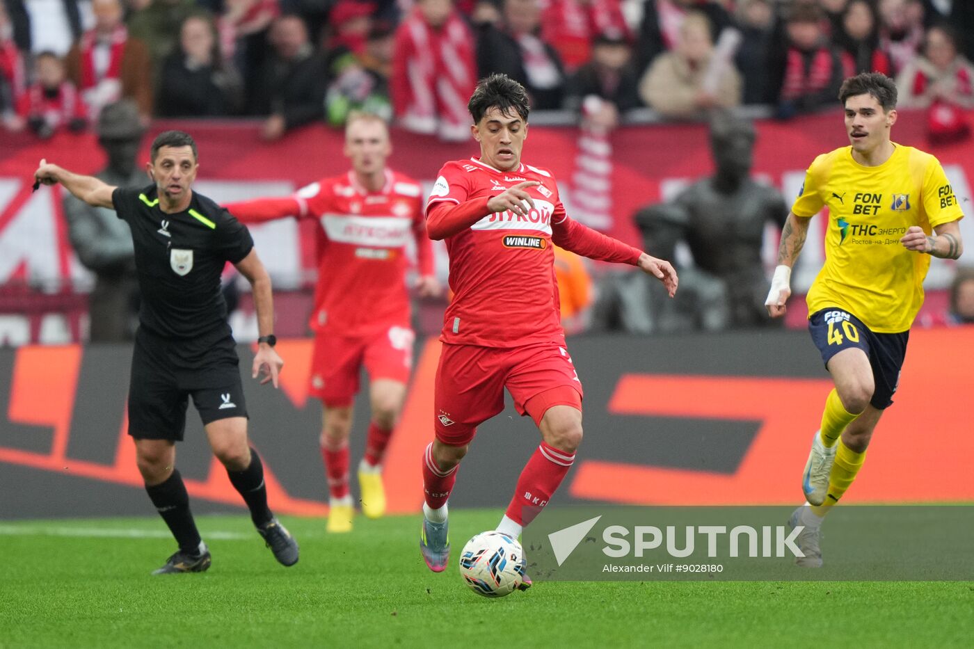 Russia Soccer Premier League Spartak - Rostov