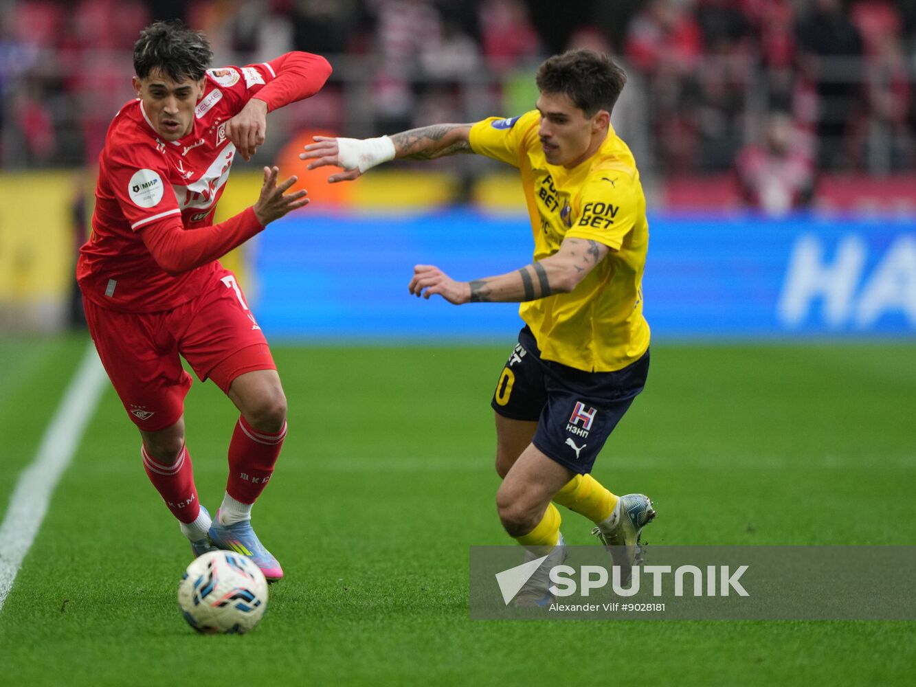 Russia Soccer Premier League Spartak - Rostov
