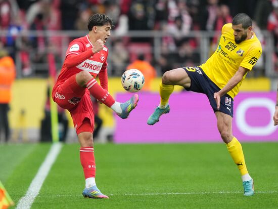 Russia Soccer Premier League Spartak - Rostov