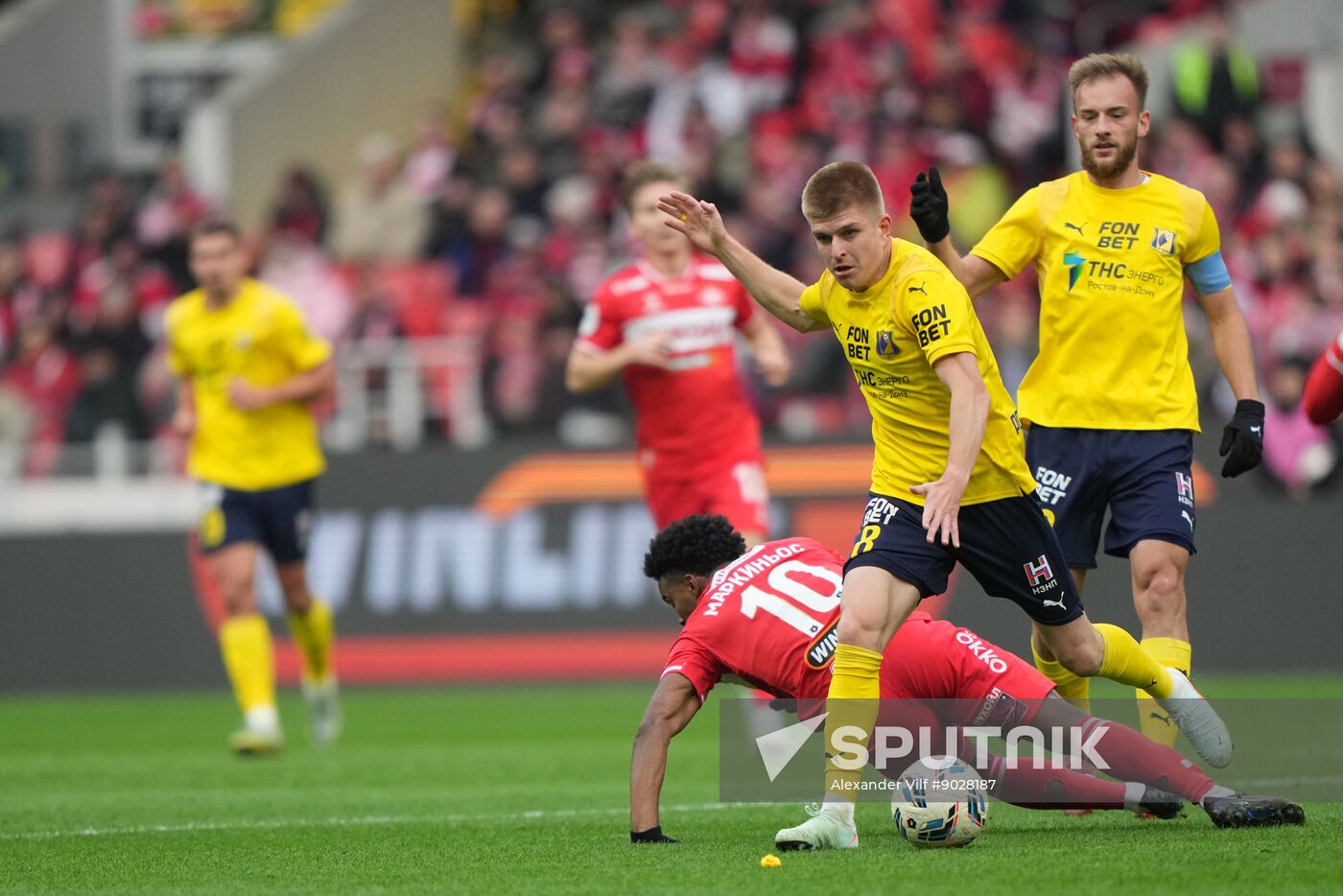 Russia Soccer Premier League Spartak - Rostov
