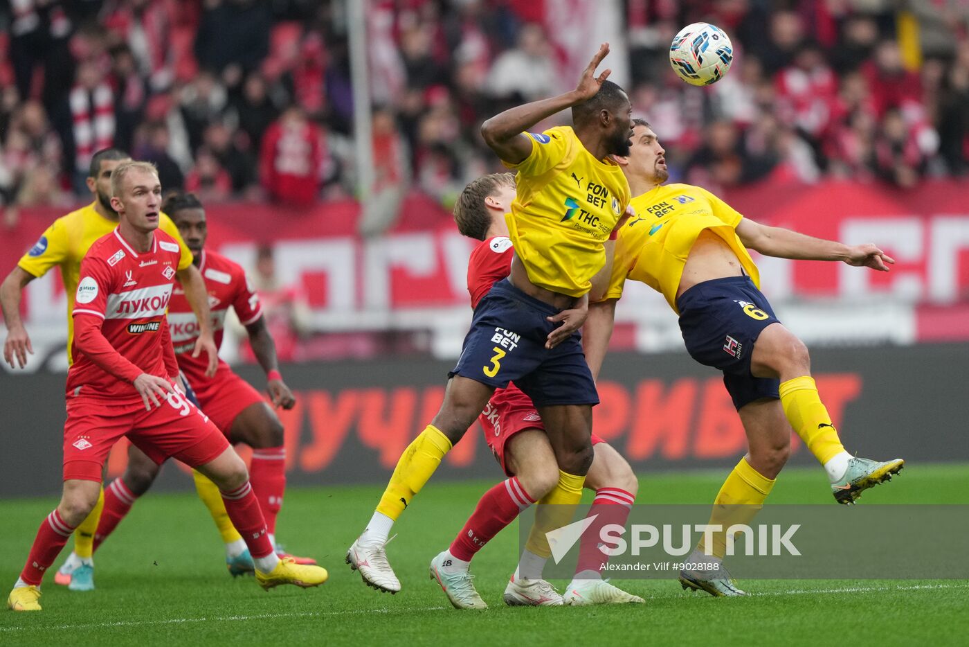 Russia Soccer Premier League Spartak - Rostov