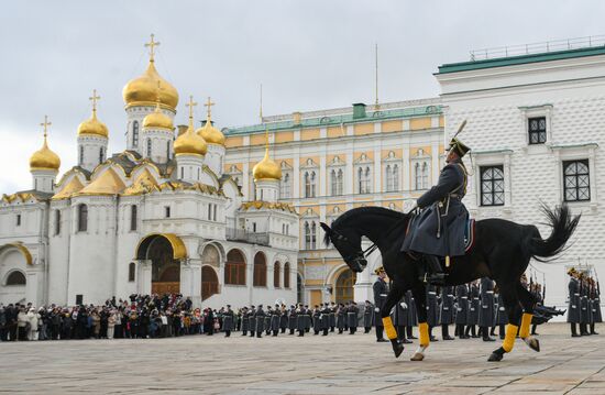 Russia Presidential Regiment Guard Changing Ceremony
