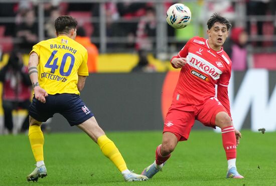Russia Soccer Premier League Spartak - Rostov