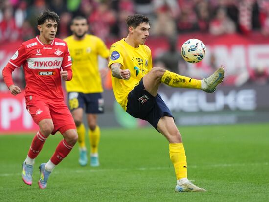 Russia Soccer Premier League Spartak - Rostov