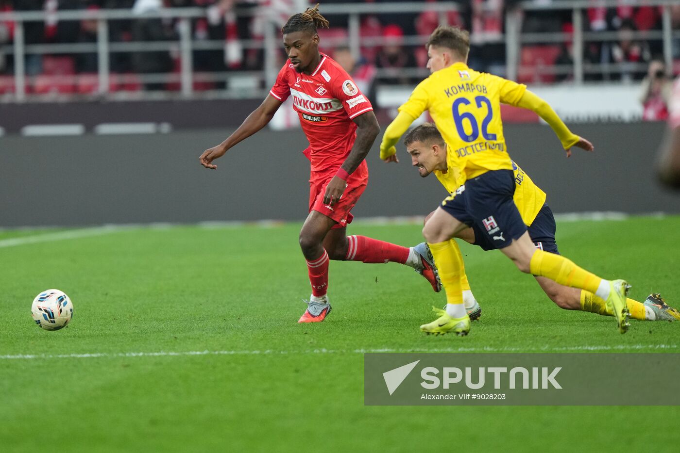 Russia Soccer Premier League Spartak - Rostov