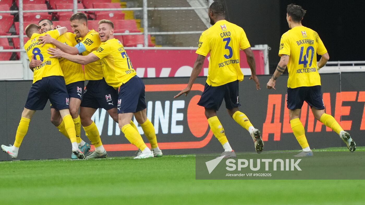 Russia Soccer Premier League Spartak - Rostov
