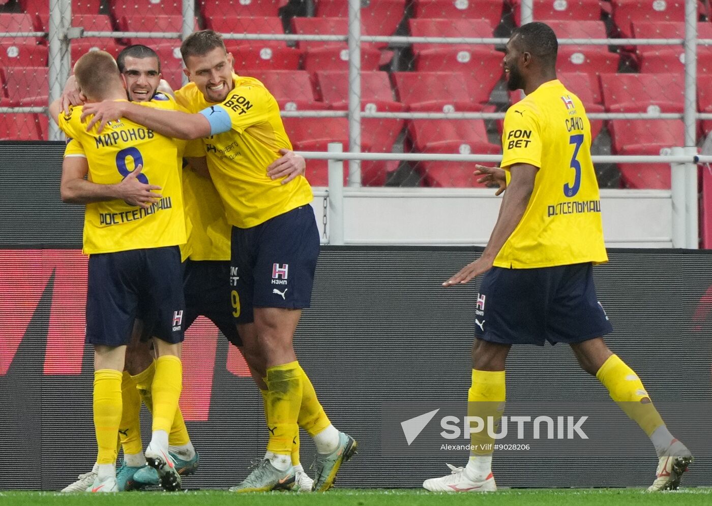 Russia Soccer Premier League Spartak - Rostov