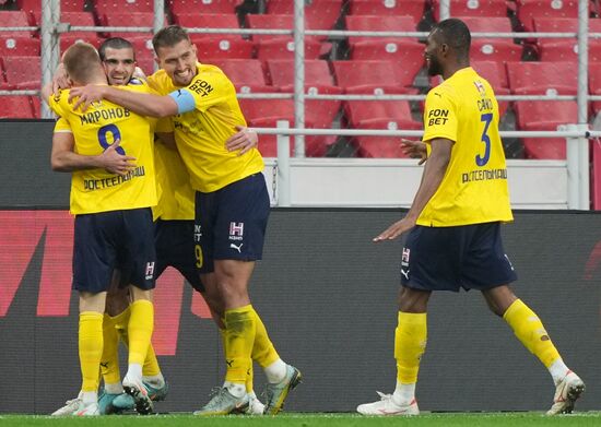 Russia Soccer Premier League Spartak - Rostov