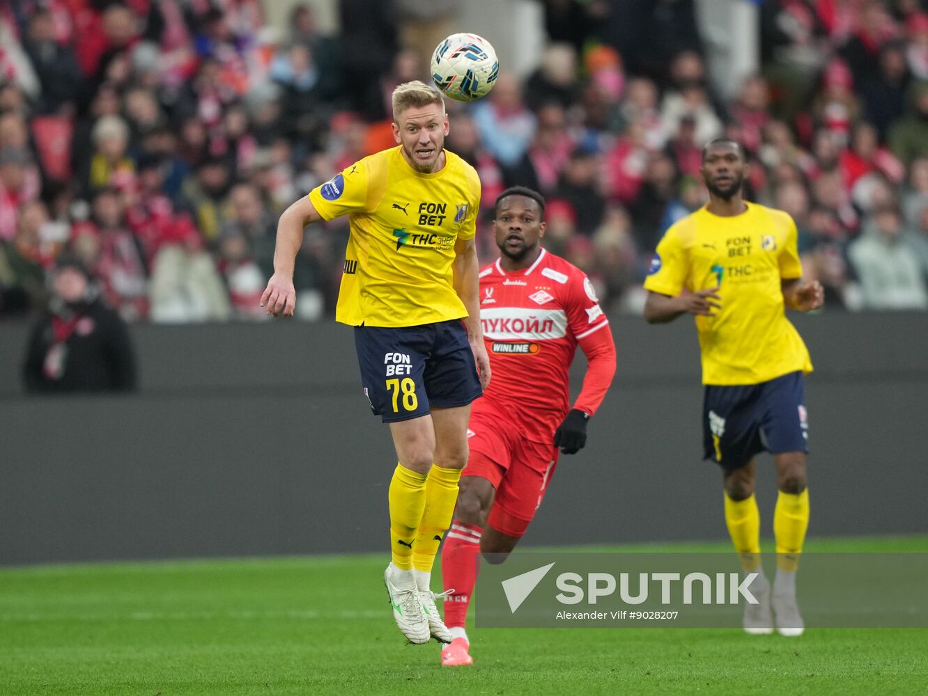 Russia Soccer Premier League Spartak - Rostov