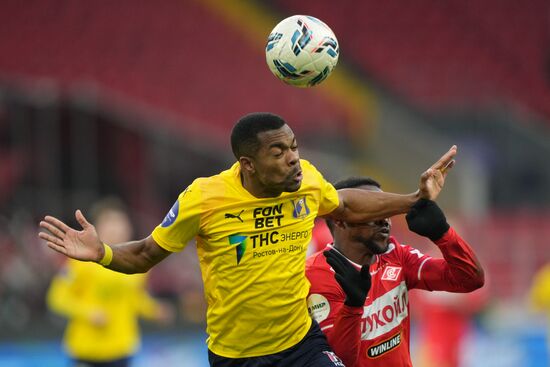 Russia Soccer Premier League Spartak - Rostov