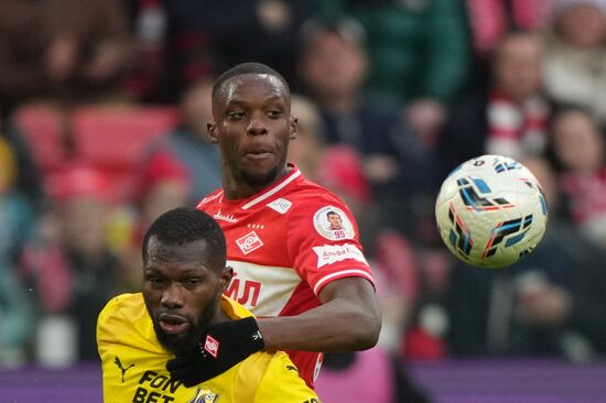 Russia Soccer Premier League Spartak - Rostov