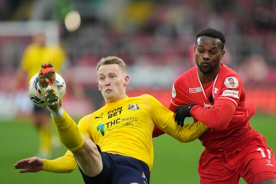 Russia Soccer Premier League Spartak - Rostov