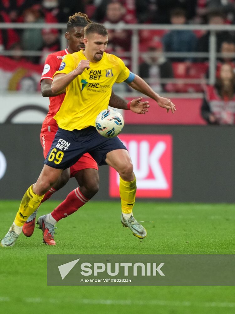 Russia Soccer Premier League Spartak - Rostov