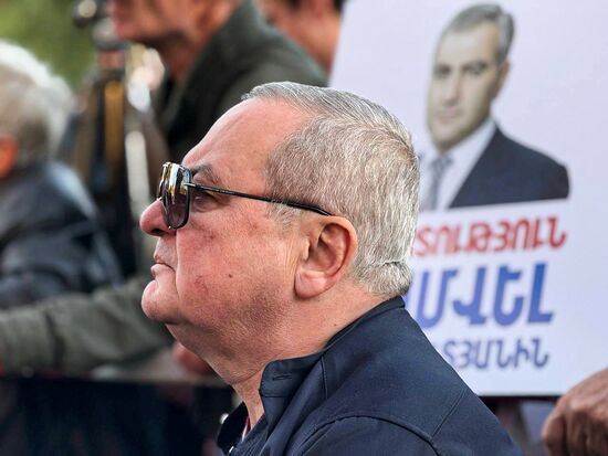 Armenia Tashir Group Head Lawsuit Rally