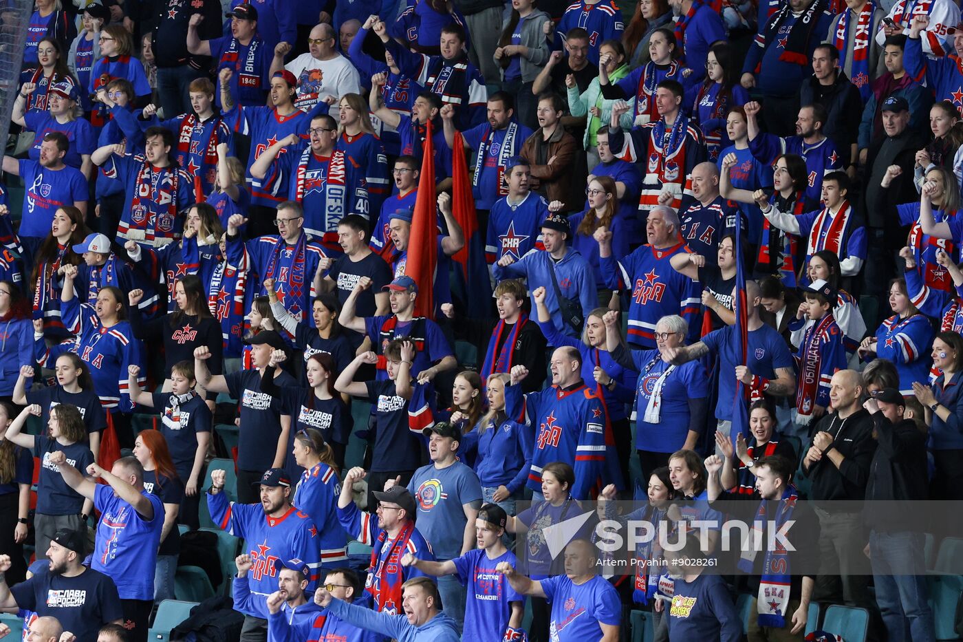 Russia Ice Hockey Kontinental League SKA - Lokomotiv