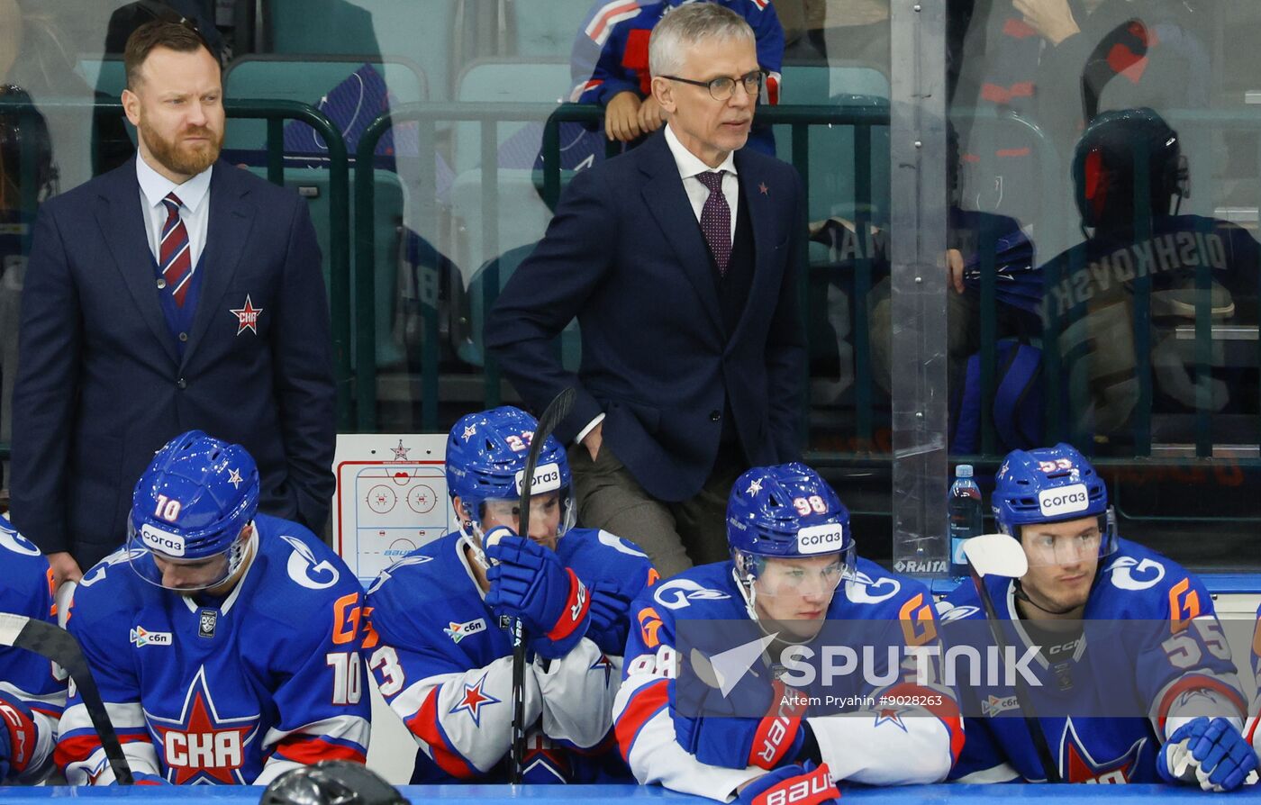 Russia Ice Hockey Kontinental League SKA - Lokomotiv