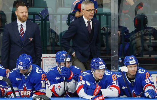 Russia Ice Hockey Kontinental League SKA - Lokomotiv