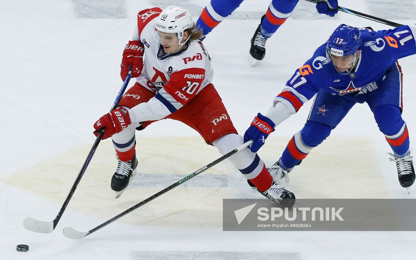 Russia Ice Hockey Kontinental League SKA - Lokomotiv
