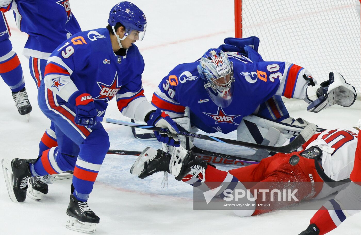 Russia Ice Hockey Kontinental League SKA - Lokomotiv