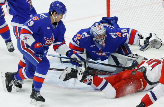 Russia Ice Hockey Kontinental League SKA - Lokomotiv