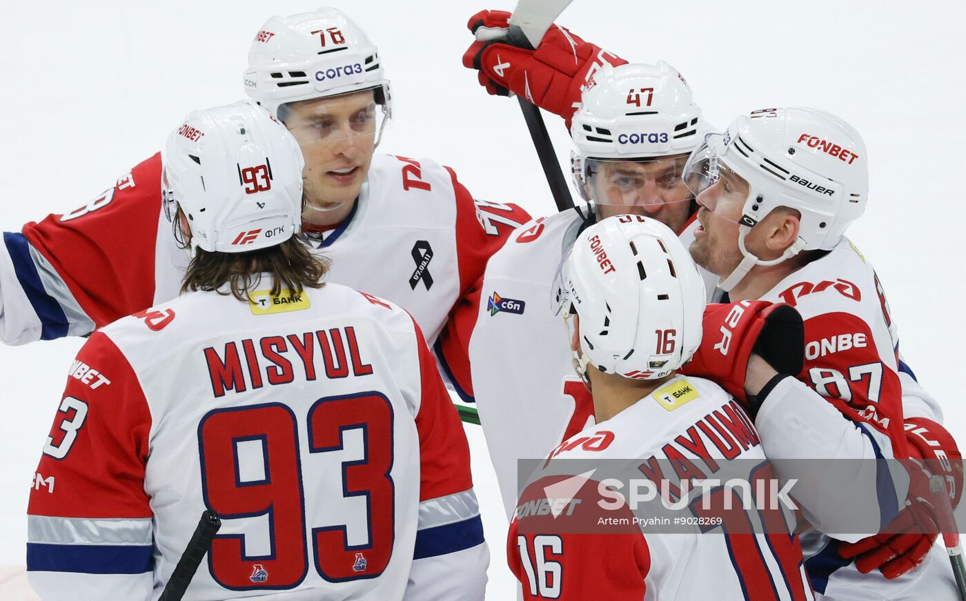 Russia Ice Hockey Kontinental League SKA - Lokomotiv
