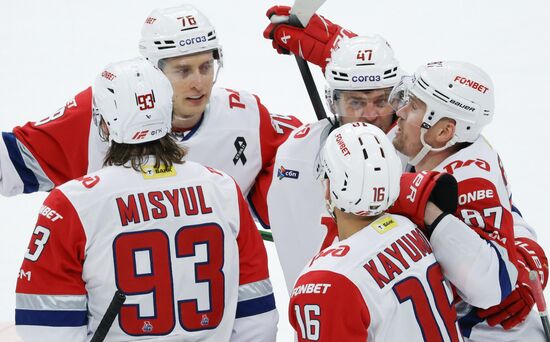 Russia Ice Hockey Kontinental League SKA - Lokomotiv