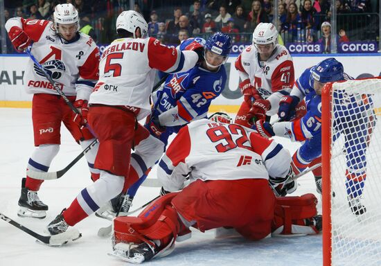 Russia Ice Hockey Kontinental League SKA - Lokomotiv