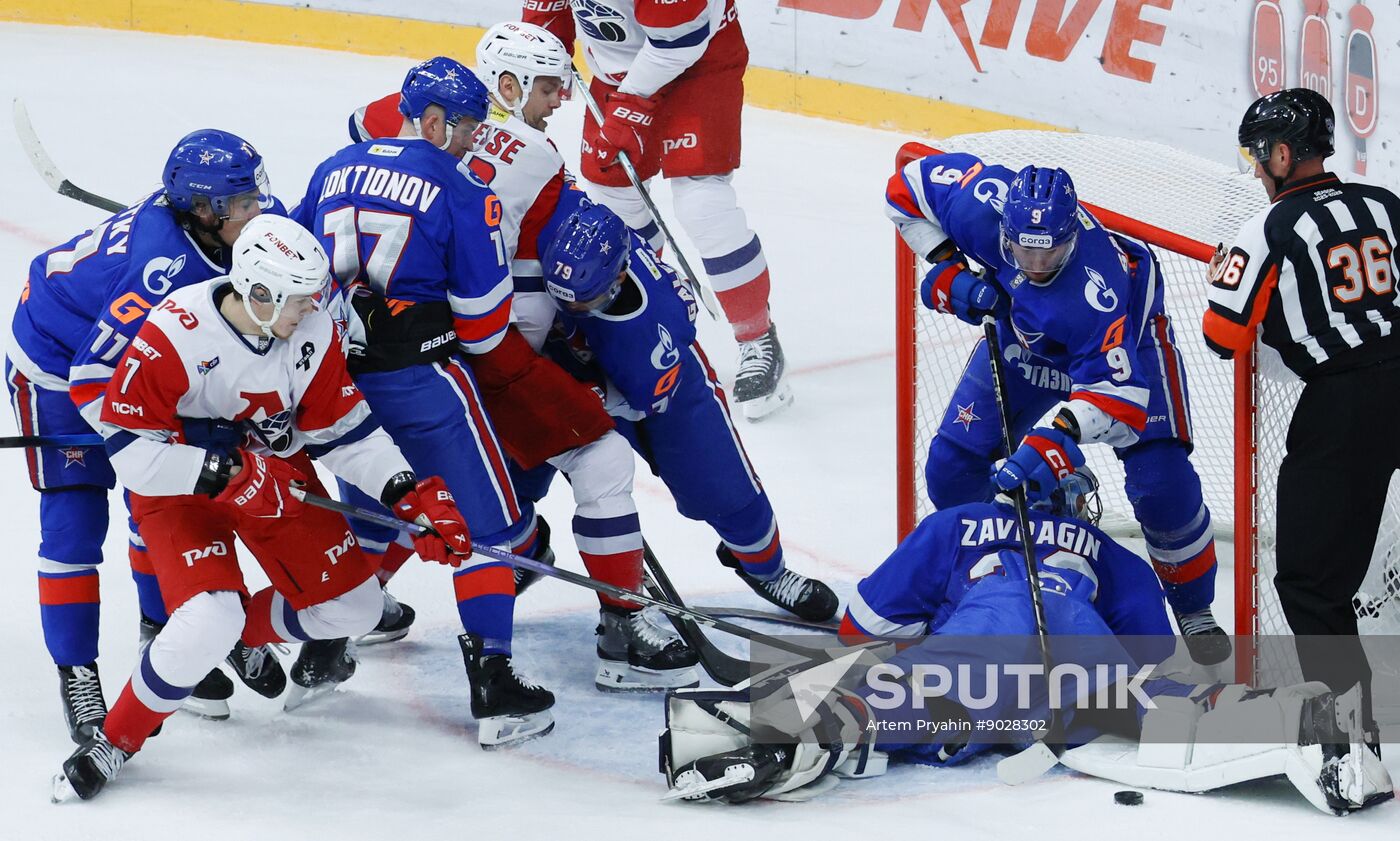 Russia Ice Hockey Kontinental League SKA - Lokomotiv