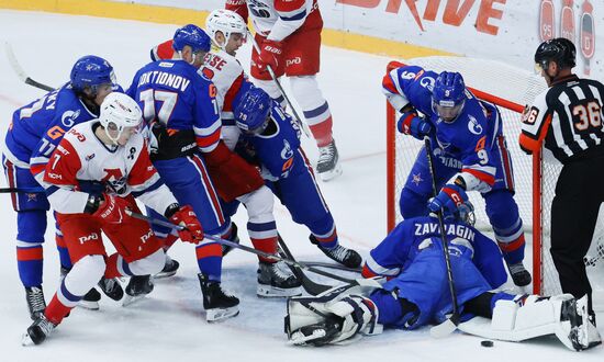 Russia Ice Hockey Kontinental League SKA - Lokomotiv
