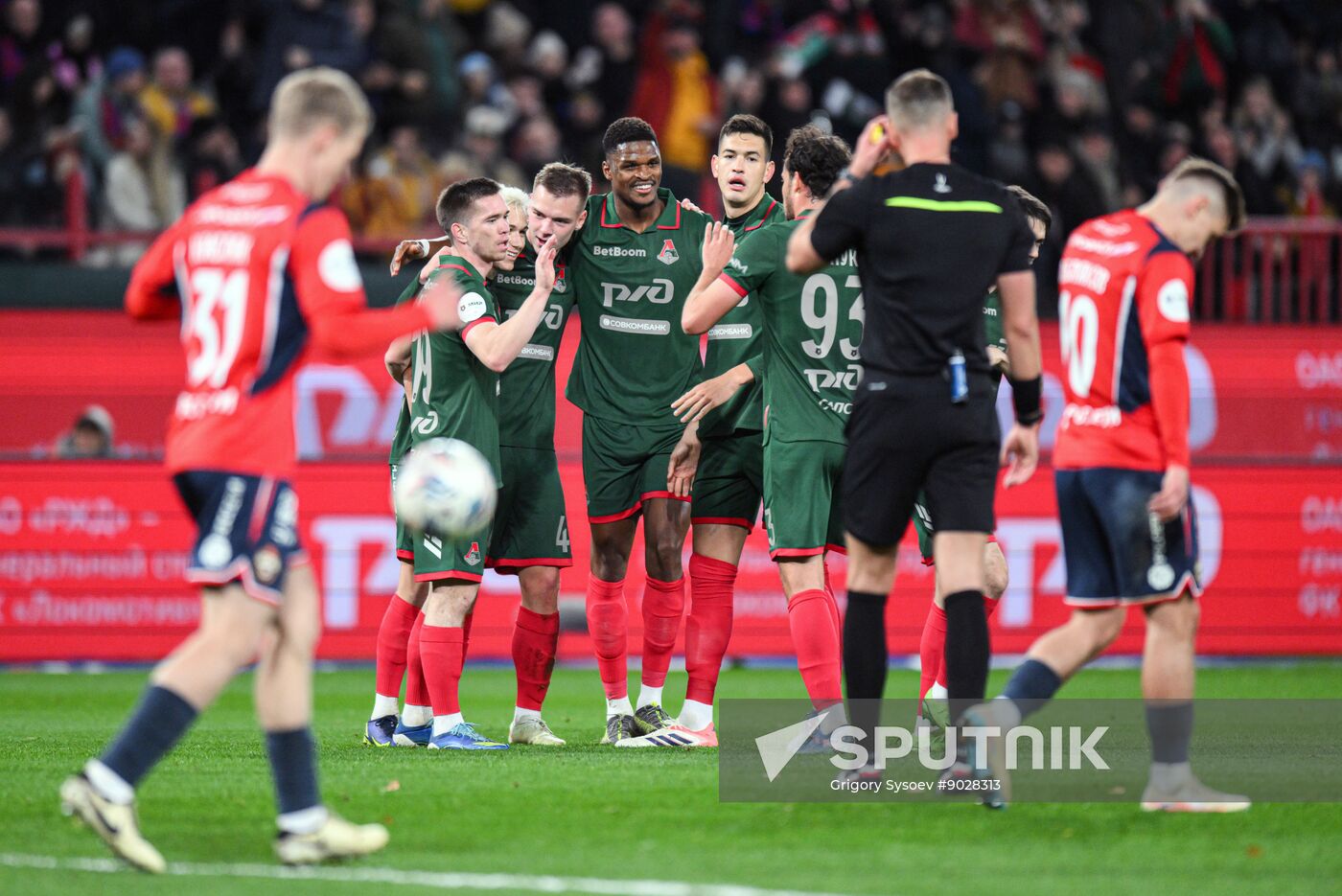 Russia Soccer Premier League Lokomotiv - CSKA