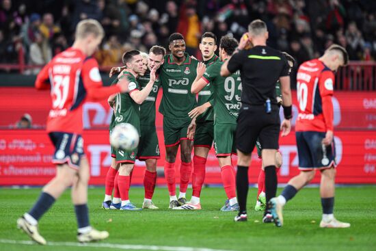 Russia Soccer Premier League Lokomotiv - CSKA
