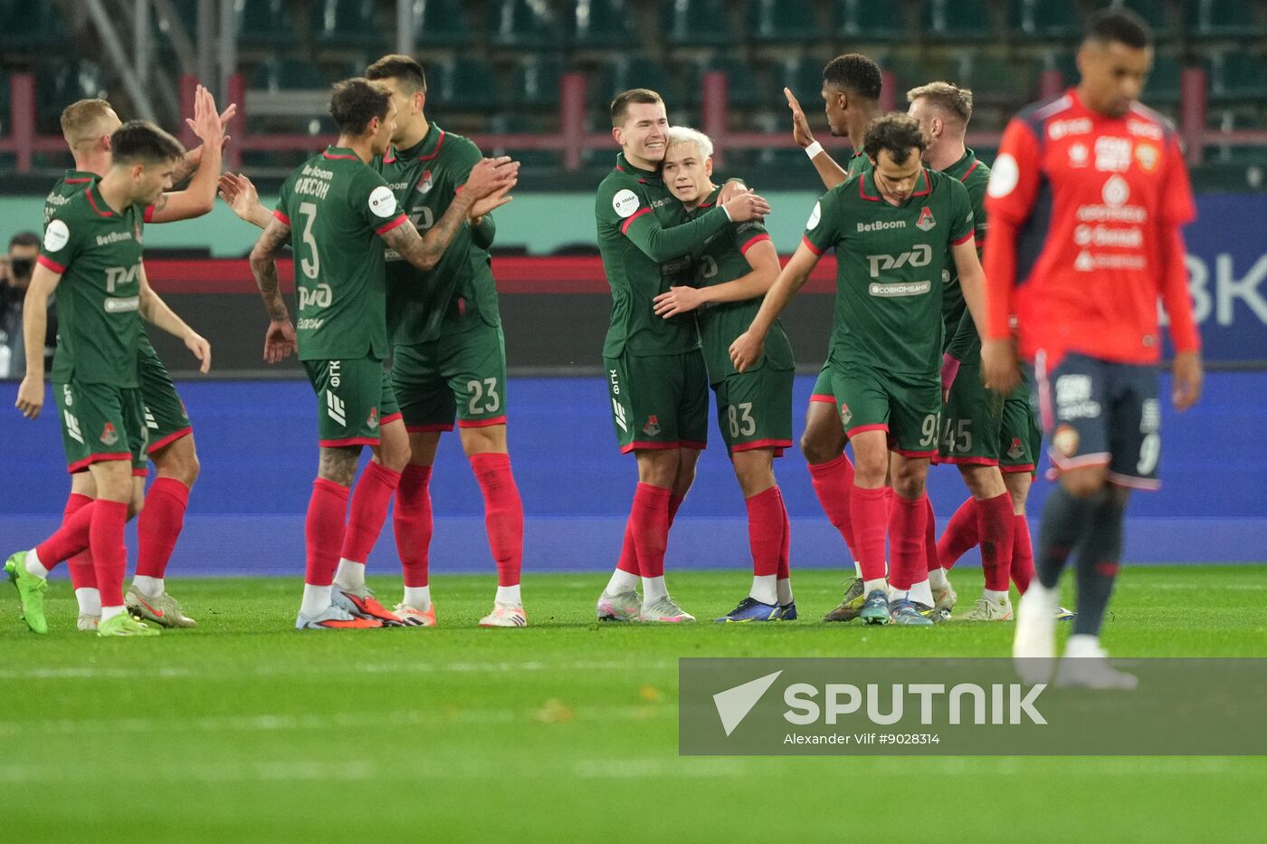Russia Soccer Premier League Lokomotiv - CSKA