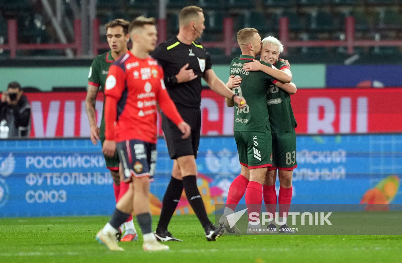 Russia Soccer Premier League Lokomotiv - CSKA